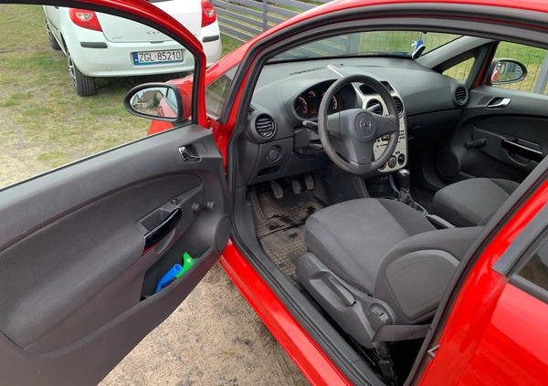 Opel Corsa cena 9900 przebieg: 109520, rok produkcji 2009 z Wojkowice małe 79